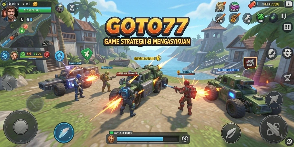 Tampilan gameplay GOTO77 dengan elemen SLG yang menarik.