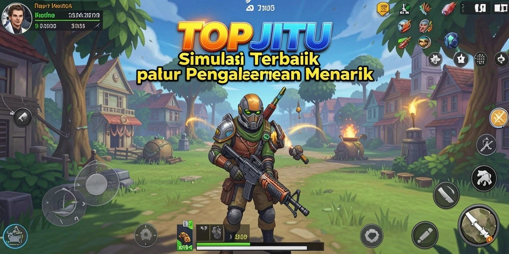 Screenshot TOPJITU menampilkan gameplay yang menarik dan interaktif.